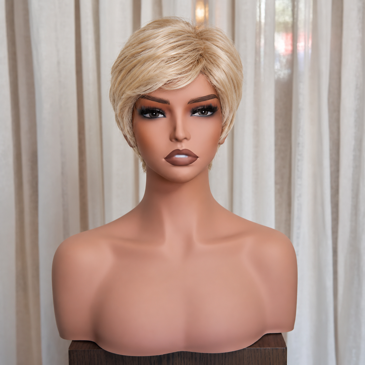 BRIELLE - Golden Blonde - Mono Top Lace Front Wig