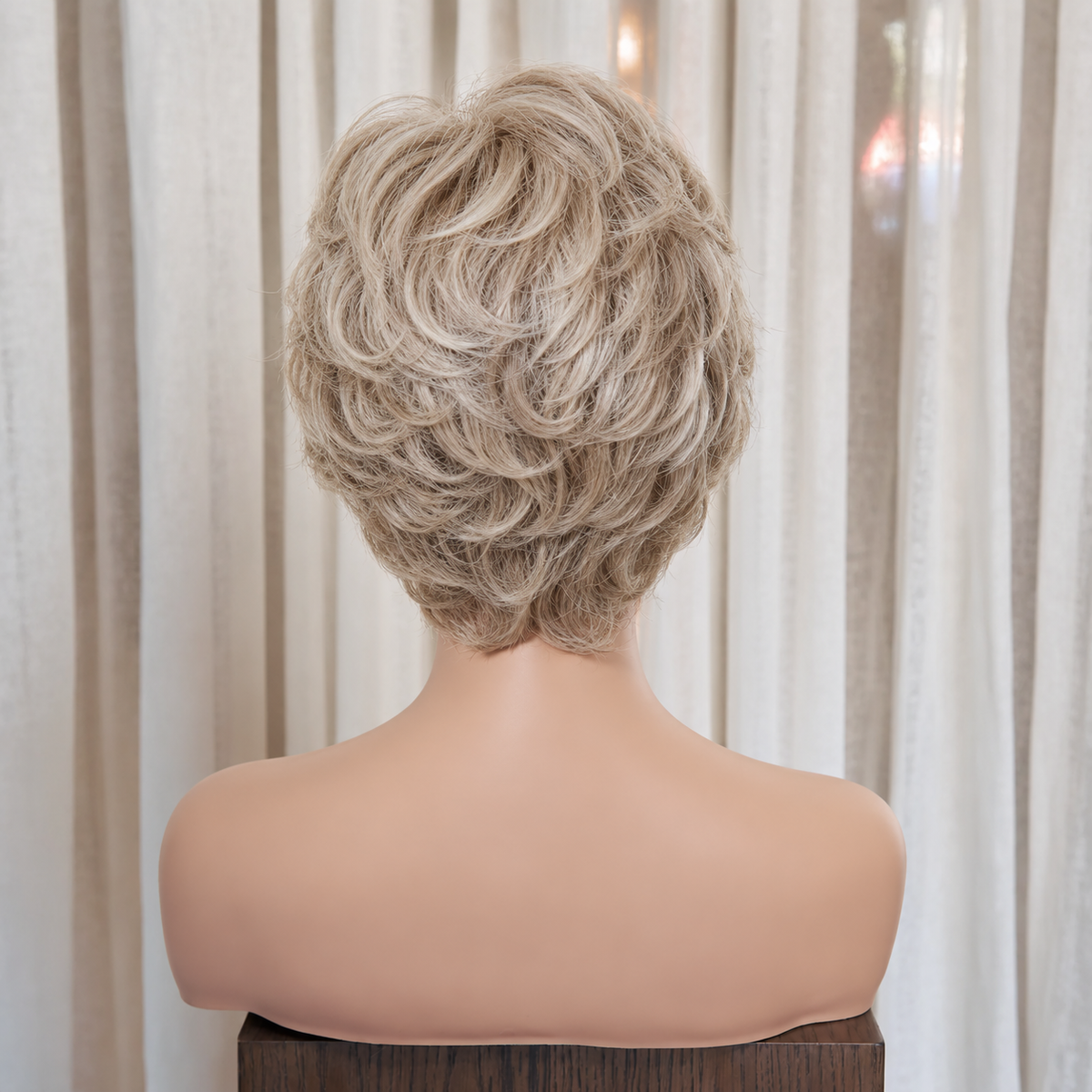 AGATHA - Ash Blonde - Mono Top Lace Front Wig