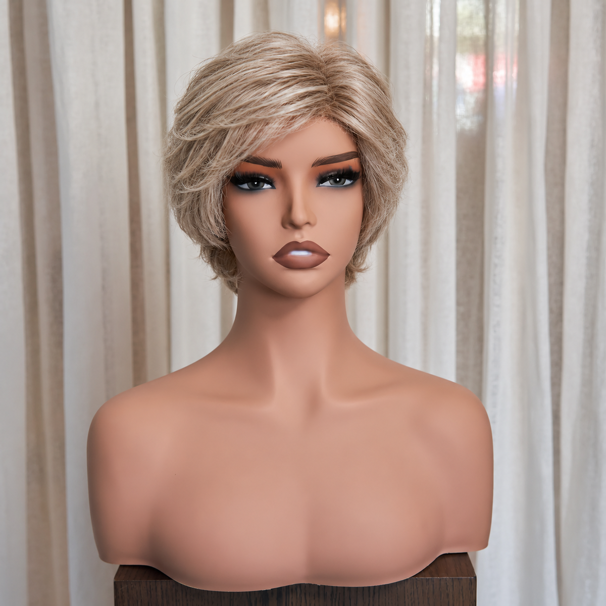 AGATHA - Ash Blonde - Mono Top Lace Front Wig