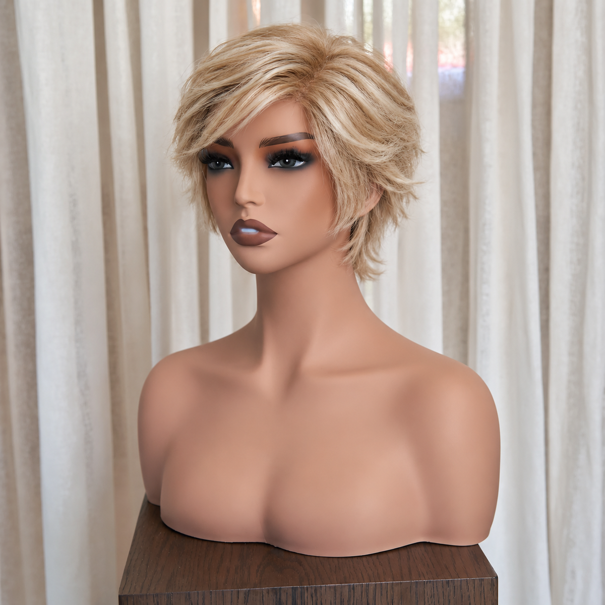ELODIE - Honey Blonde - Mono Top Lace Front Wig