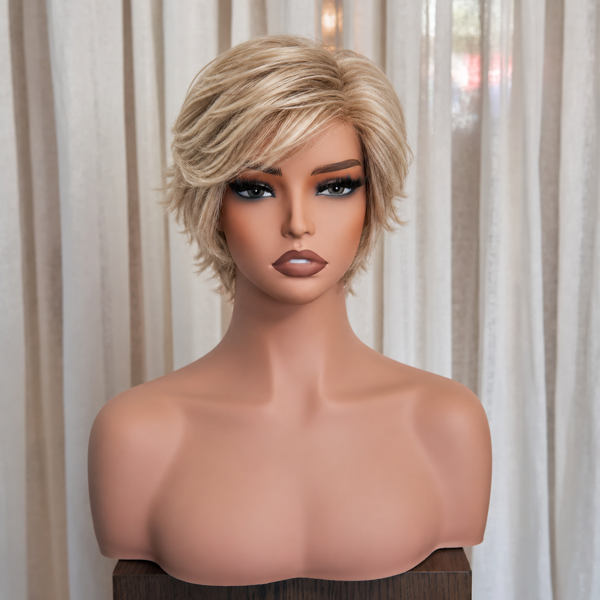 ELODIE - Honey Blonde - Mono Top Lace Front Wig