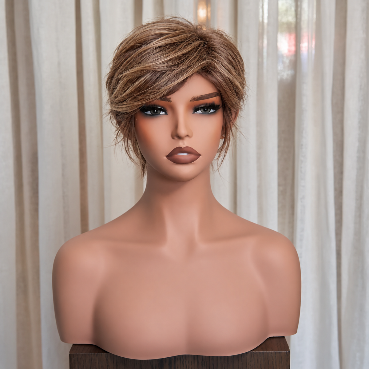 RHEA - Light Brown - Mono Top Lace Front Wig