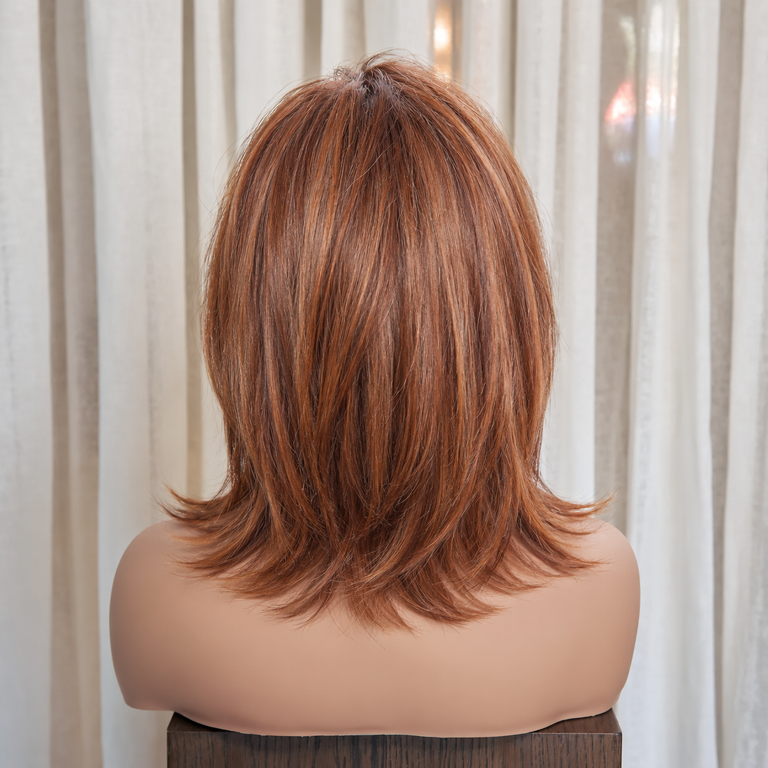 MIRABEL - Copper Auburn - Mono Top Lace Front Wig