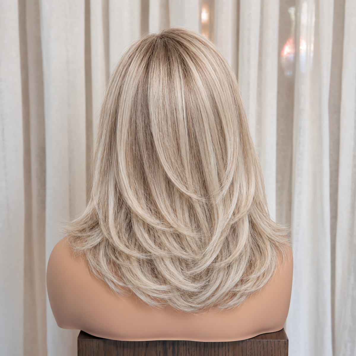 ISADORA - Ash Blonde - Mono Top Lace Front Wig
