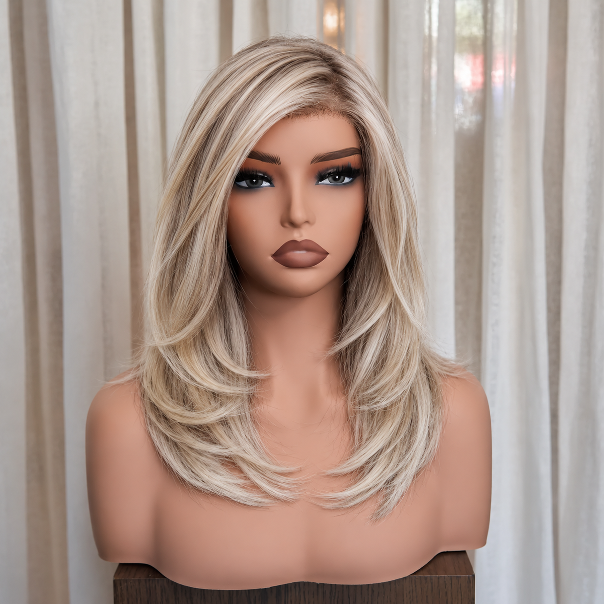 ISADORA - Ash Blonde - Mono Top Lace Front Wig