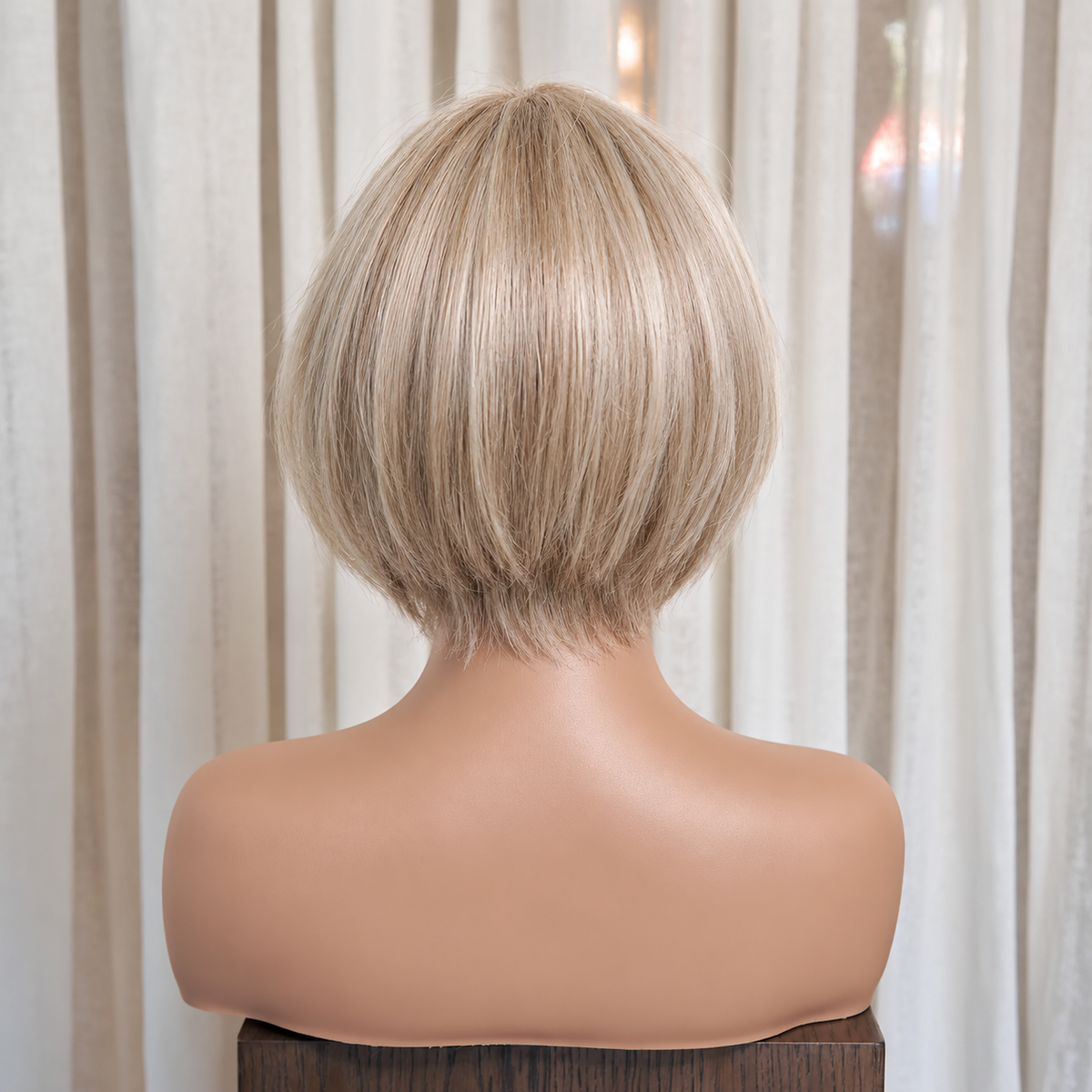 ANNIKA - Beige Blonde - Mono Top Lace Front Wig
