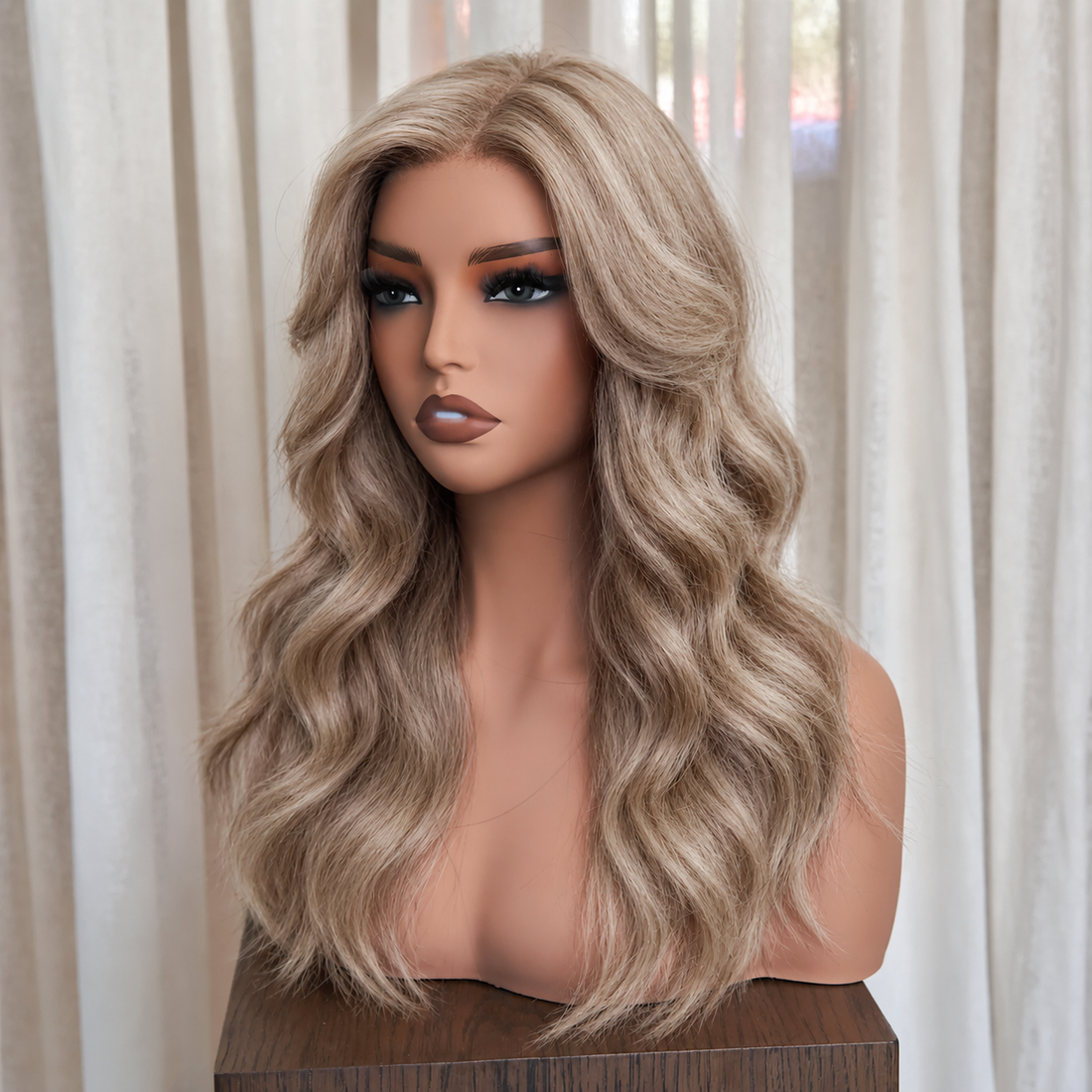 HYACINTH - Honey Bronde - Mono Top Lace Front Wig