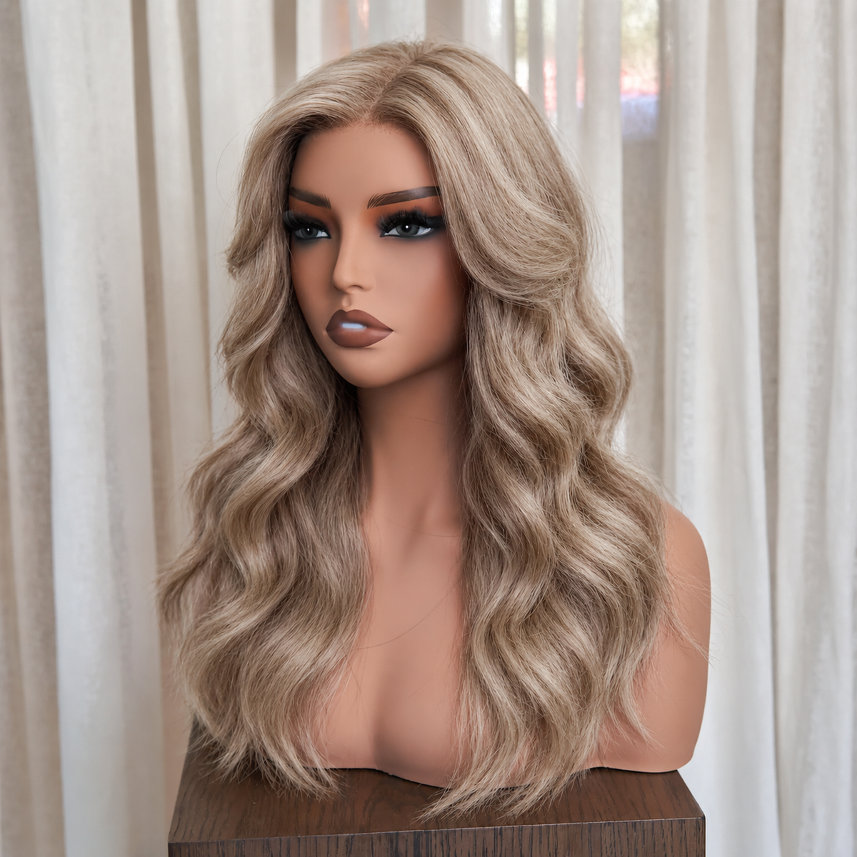 HYACINTH - Honey Bronde - Mono Top Lace Front Wig