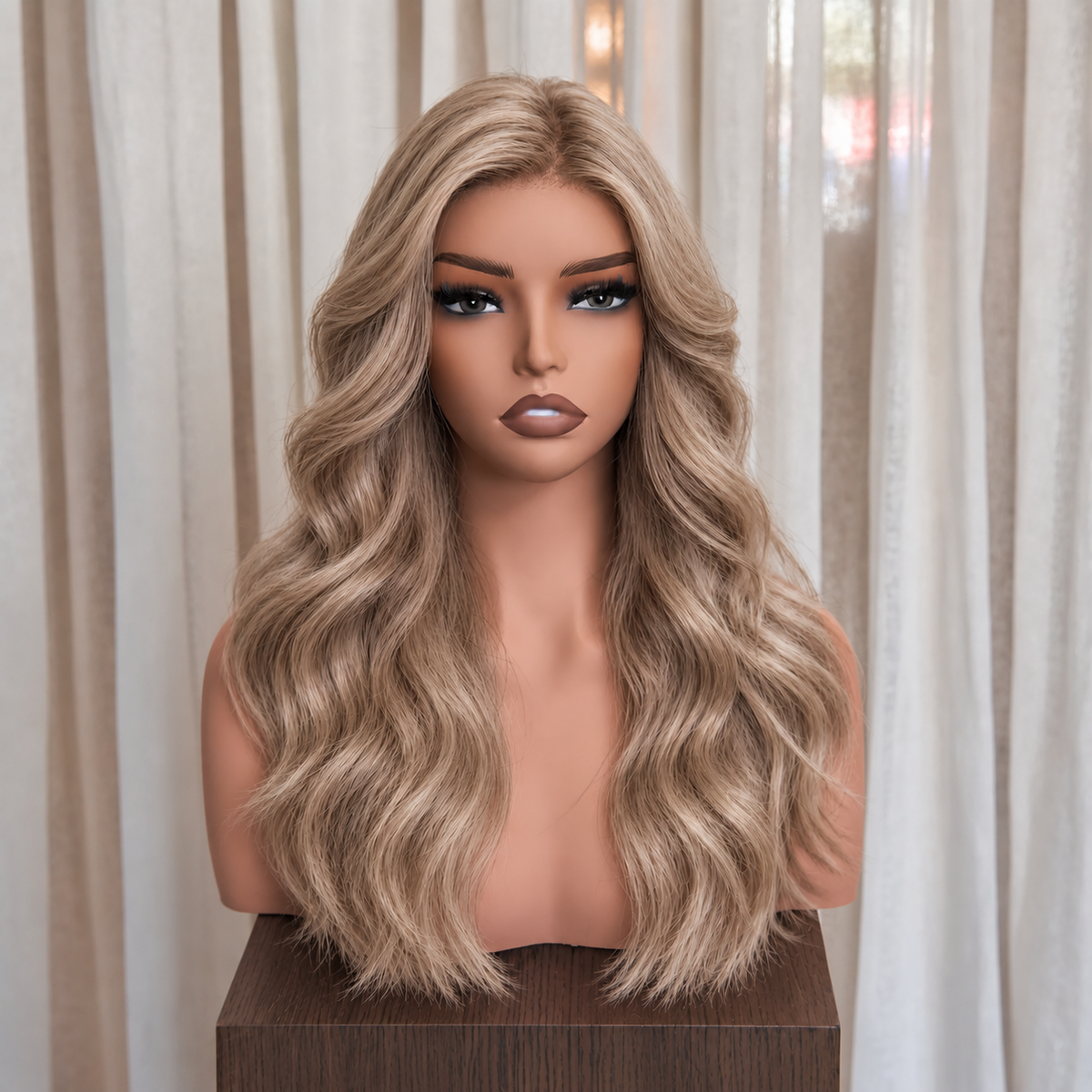 HYACINTH - Honey Bronde - Mono Top Lace Front Wig