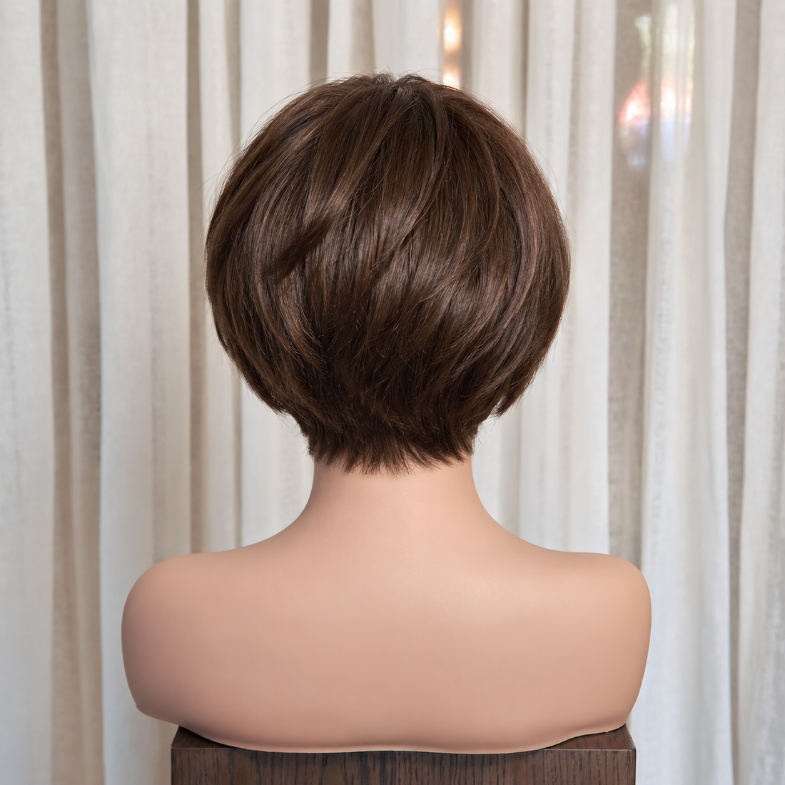ORLA - Chocolate Brown - Mono Top Lace Front Wig