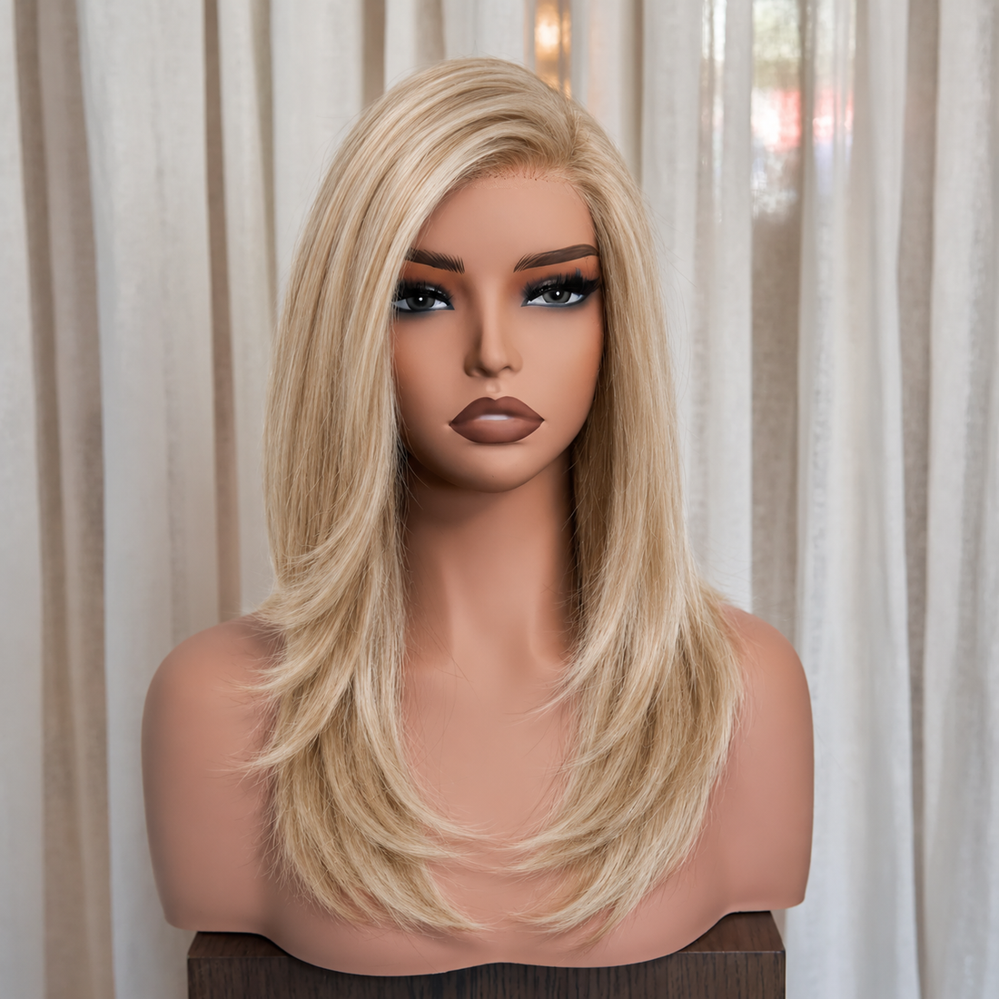 VIV - Golden Blonde - Mono Top Lace Front Wig