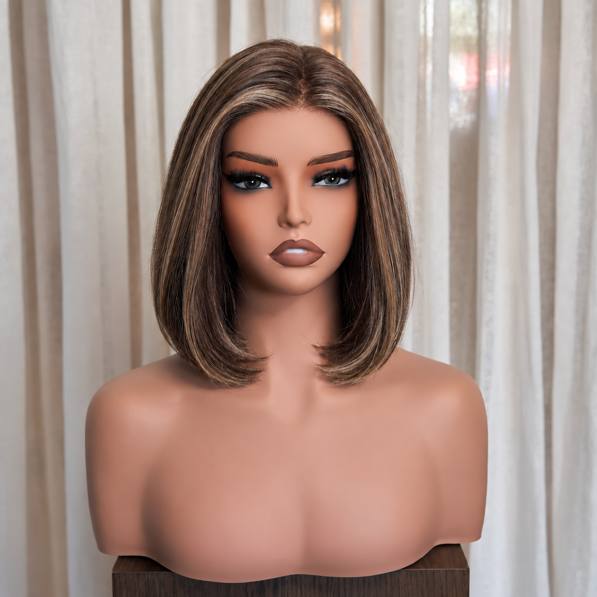 GRACIE - Ash Brown - Mono Top Lace Front Wig