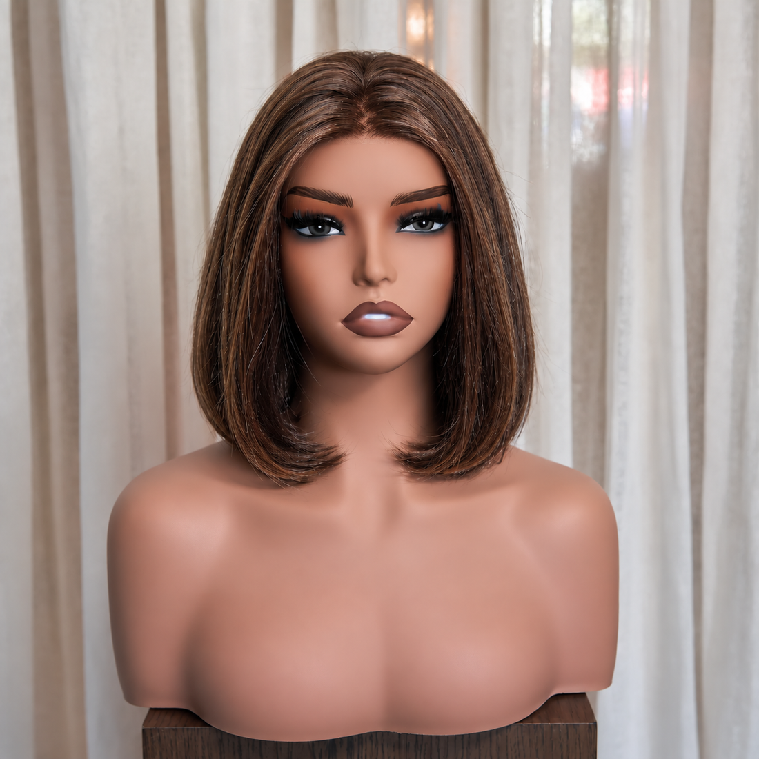 IONA - Chestnut Brown - Mono Top Lace Front Wig