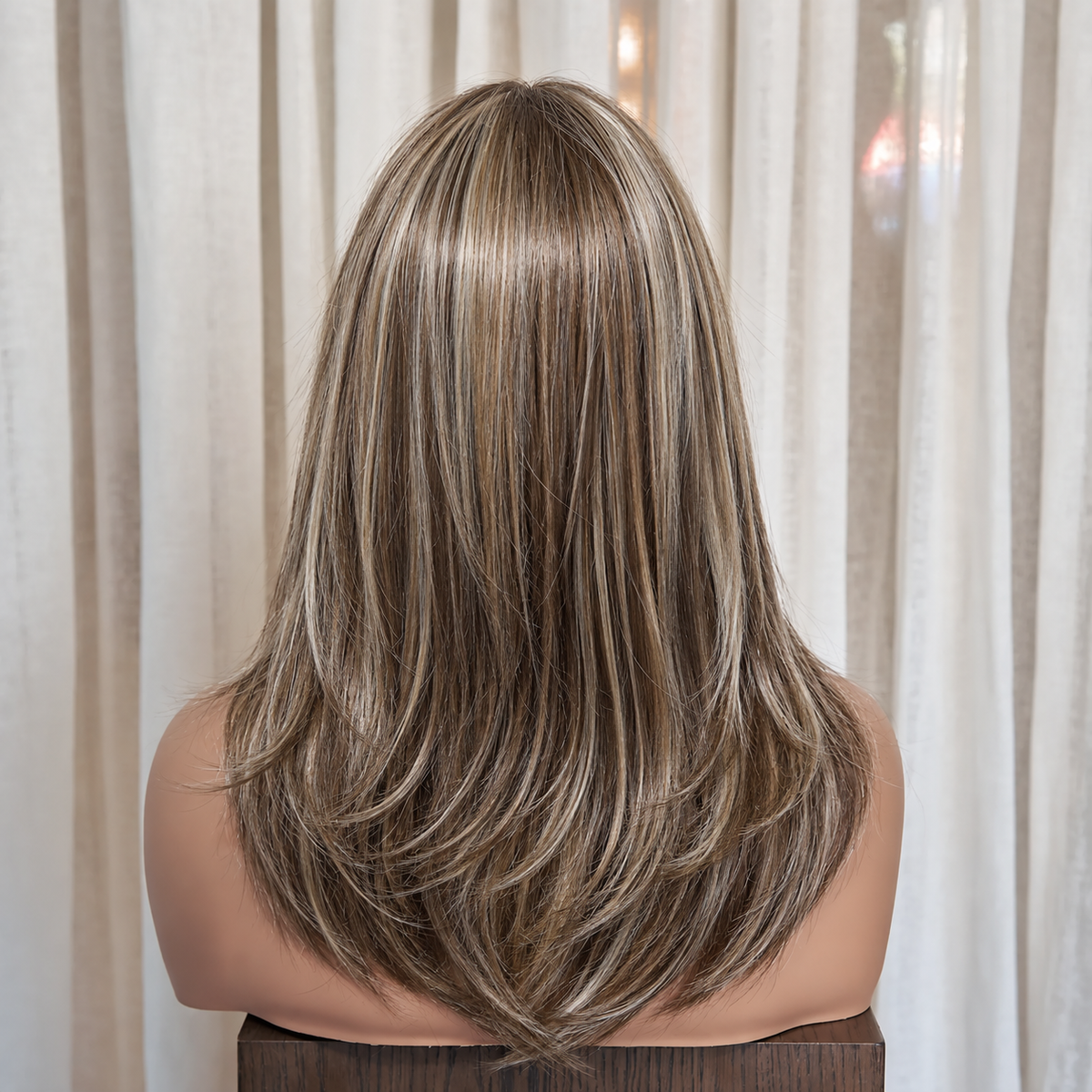 VESPER - Ash Brown - Mono Top Lace Front Wig