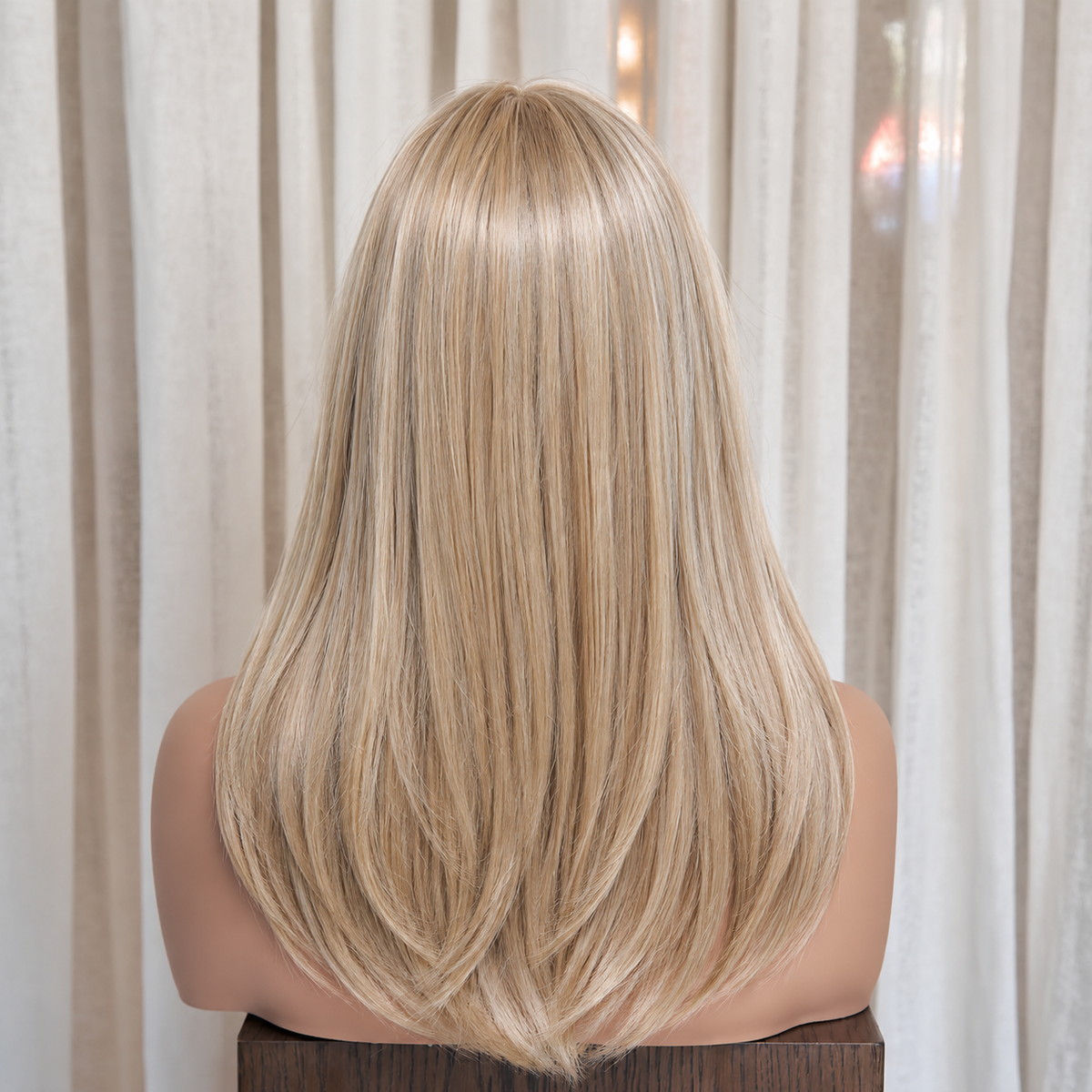 SAFFRON - Golden Blonde - Mono Top Lace Front Wig