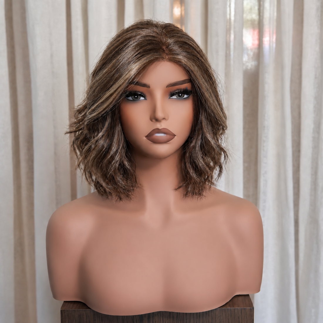 ETTA - Dark Brown - Mono Top Lace Front Wig