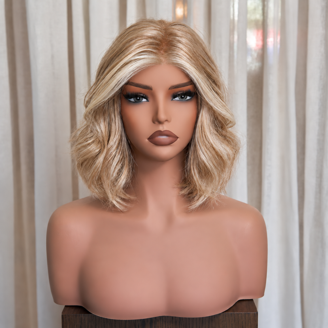 GALINA - Golden Blonde - Mono Top Lace Front Wig
