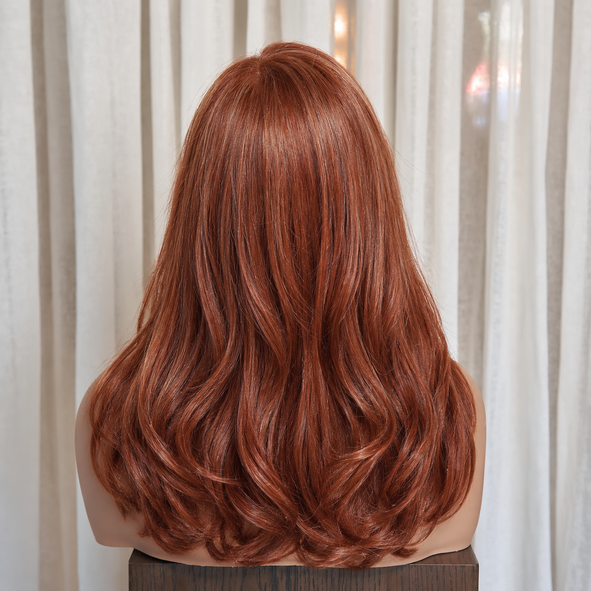 NEROLI - Copper Auburn - Mono Top Lace Front Wig