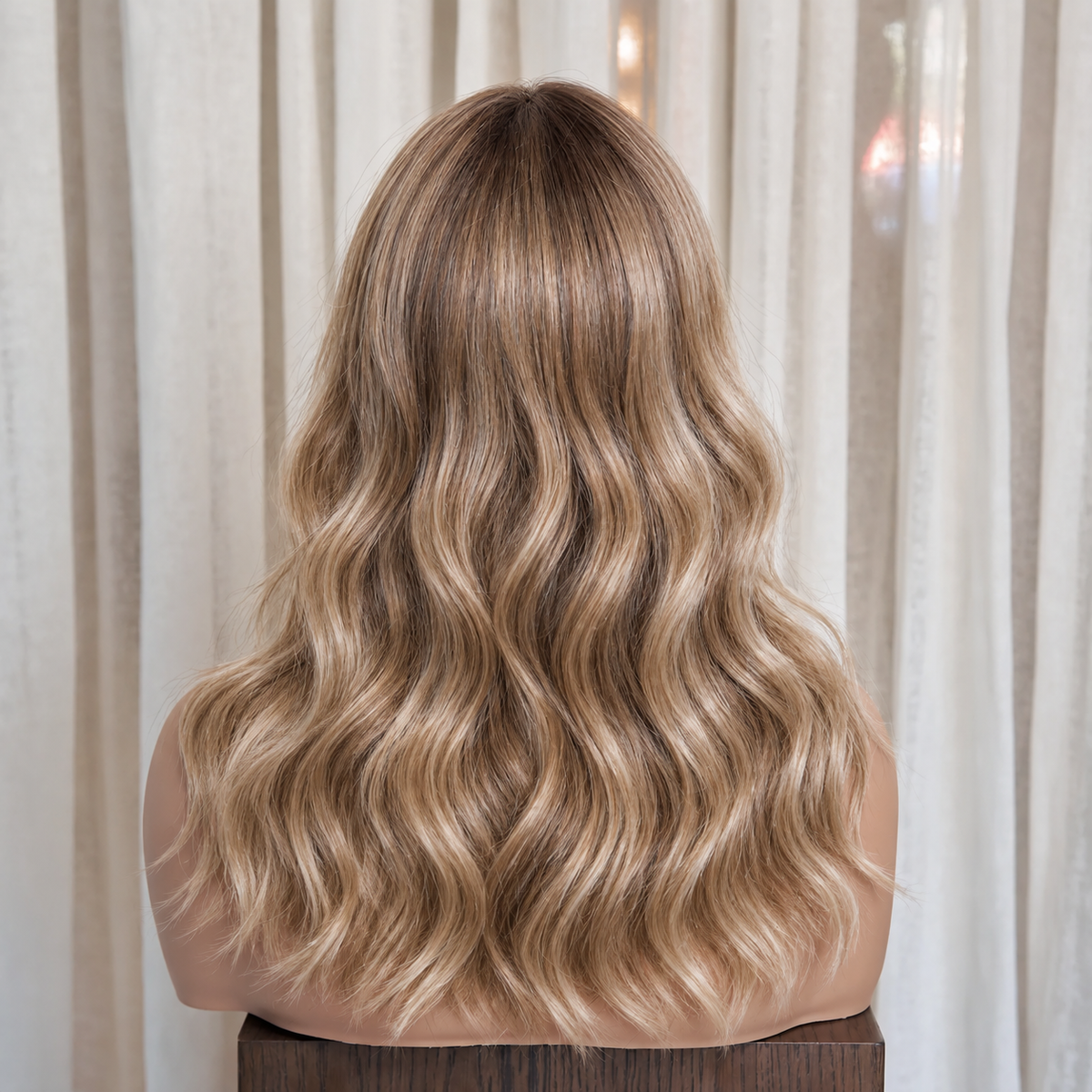 NELL - Golden Bronde - Mono Top Lace Front Wig