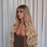 Soft Wavy Honey Brown  Wig | Milk & Honey Wigs