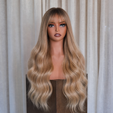 Soft Wavy Honey Brown  Wig | Milk & Honey Wigs