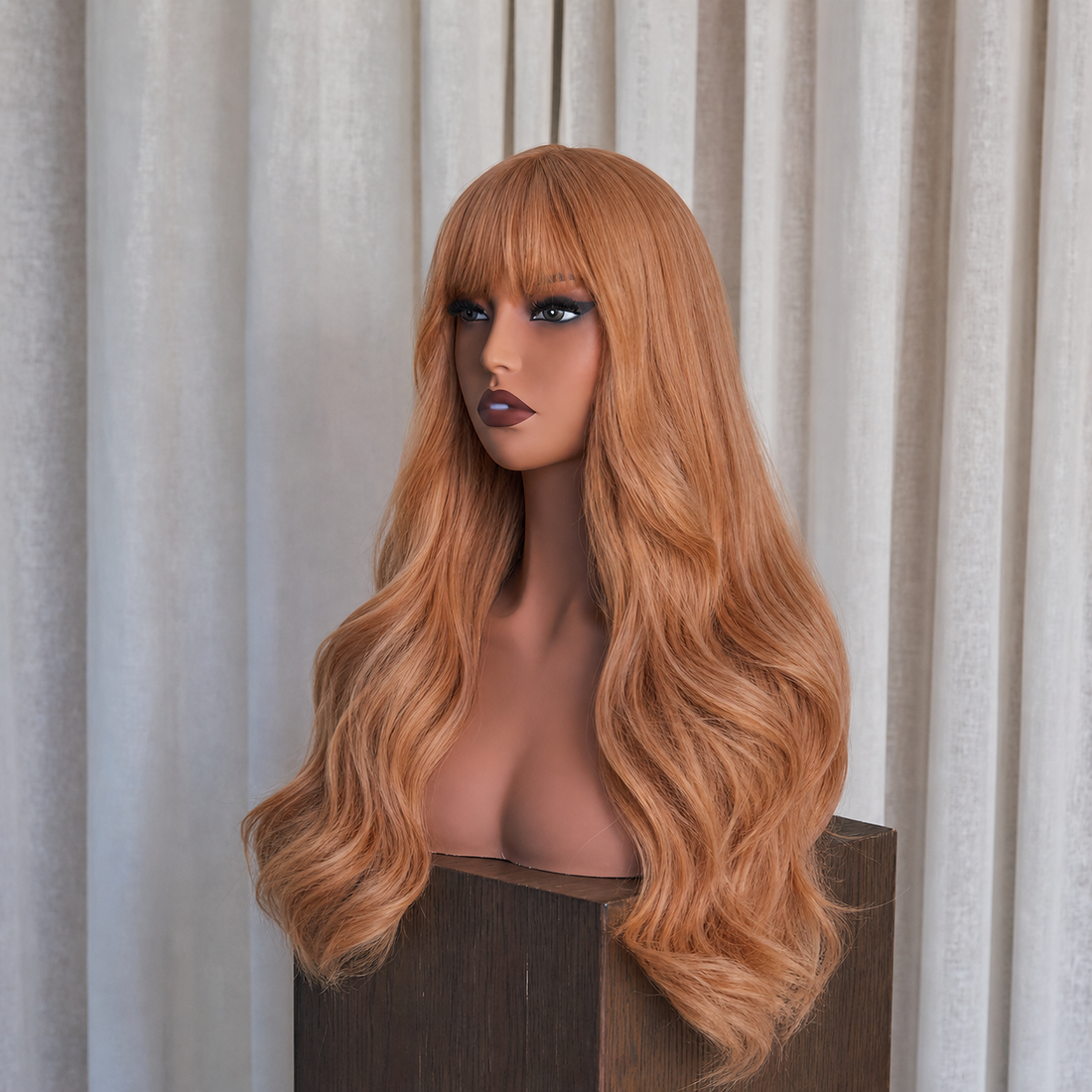 ZARA - Caramel - Fringe Front Wig