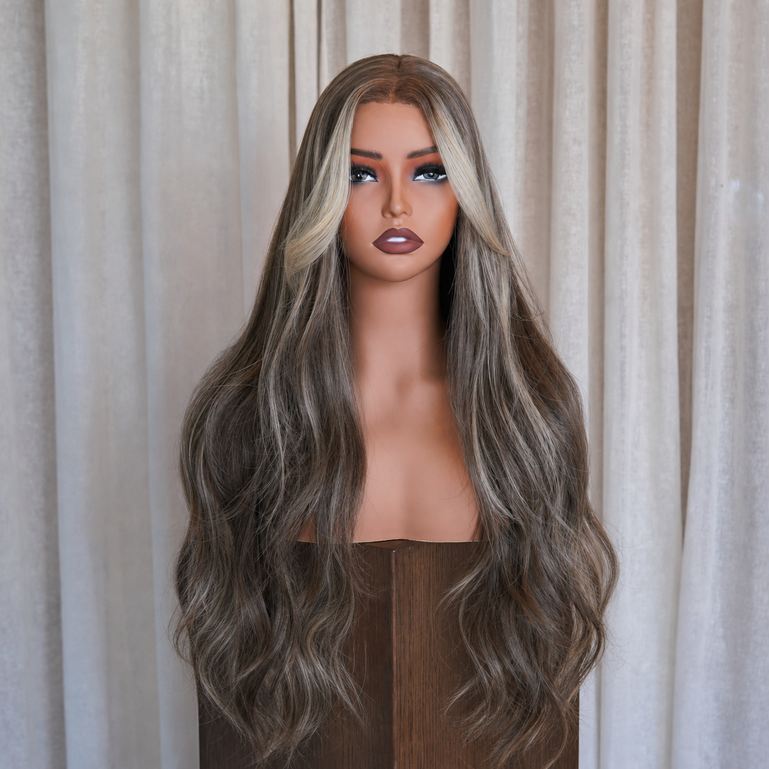 ZINA - Mixed Brown - Lace Front Wig