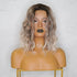 ALESSANDRA - Ombre Blonde - Lace Front Wig | Blonde, 12 Inch & Shorter, T-Part Lace Front, Synthetic Hair | Milk & Honey Wigs