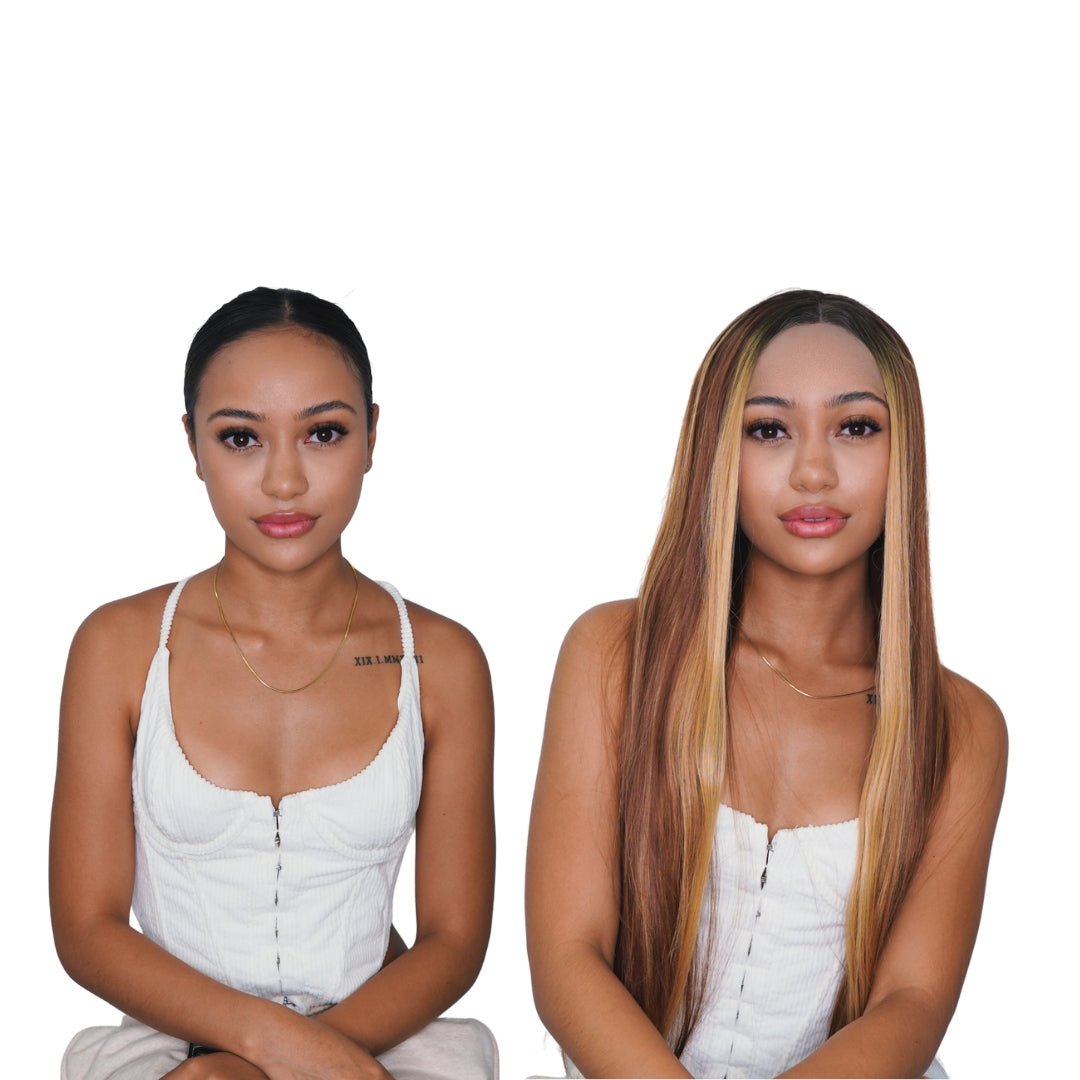 ALICIA Ombre Ginger Lace Front Wig - Milk &amp; Honey Wigs