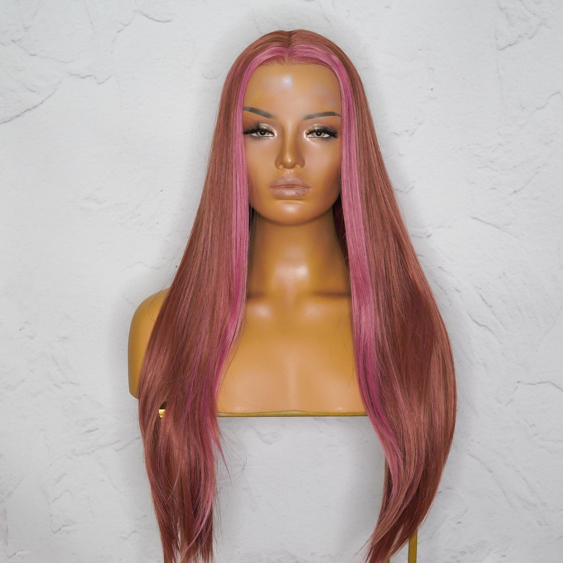 ALICIA Ombre Mauve Lace Front Wig - Milk &amp; Honey Wigs