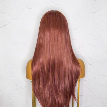 ALICIA Ombre Mauve Lace Front Wig - Milk &amp; Honey Wigs