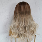 ANGELINA Ombre Blonde Lace Front Wig | Milk & Honey Wigs