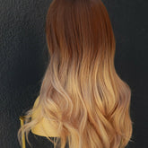 ANNA Ombre Brown Fringe Wig | Milk & Honey Wigs