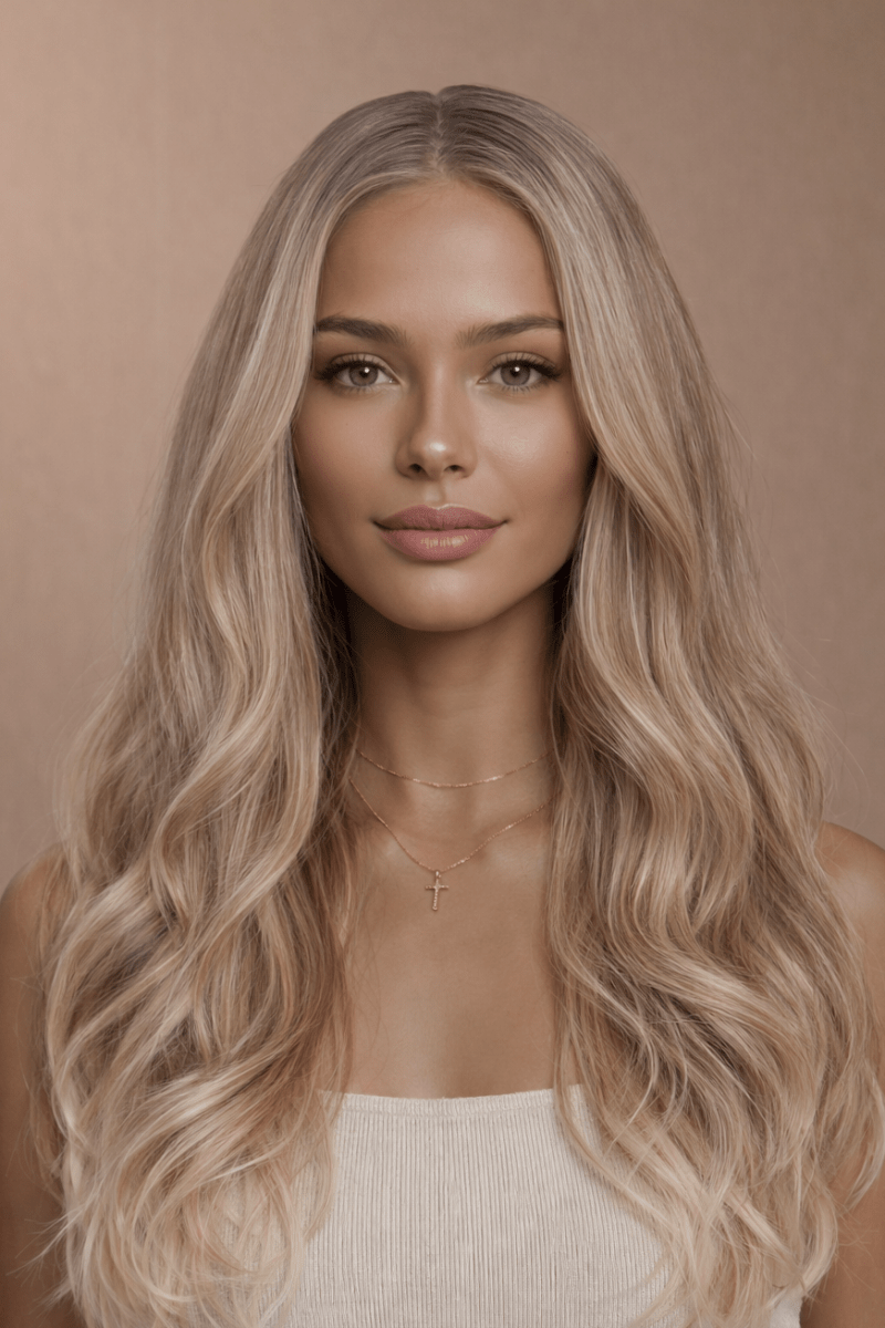 ARMARNI - Ombre Blonde - Lace Front Wig | Synthetic Hair | Milk &amp; Honey Wigs