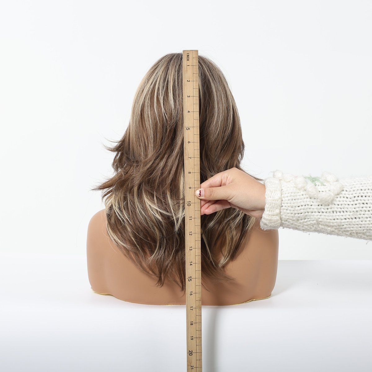 Ash Blonde Balayage Wig - MARKETPLACE | Blonde, Fringe, Synthetic Hair | Milk &amp; Honey Wigs