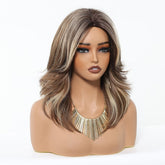 Ash Blonde Balayage Wig - MARKETPLACE | Blonde, Fringe, Synthetic Hair | Milk & Honey Wigs