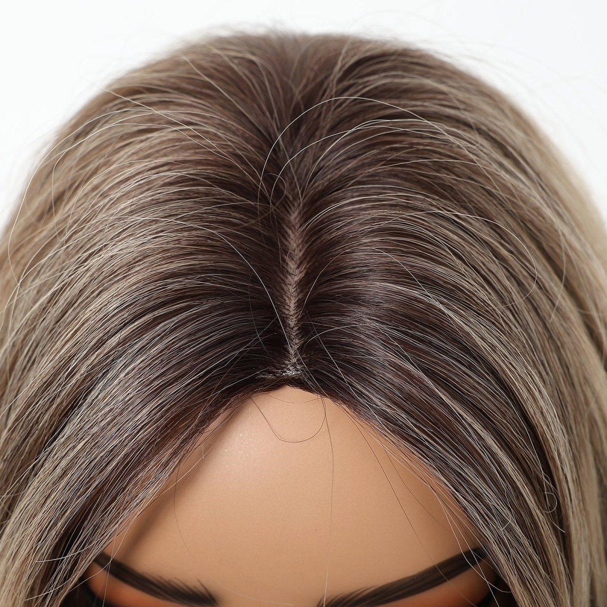 Ash Blonde Balayage Wig - MARKETPLACE | Blonde, Fringe, Synthetic Hair | Milk &amp; Honey Wigs