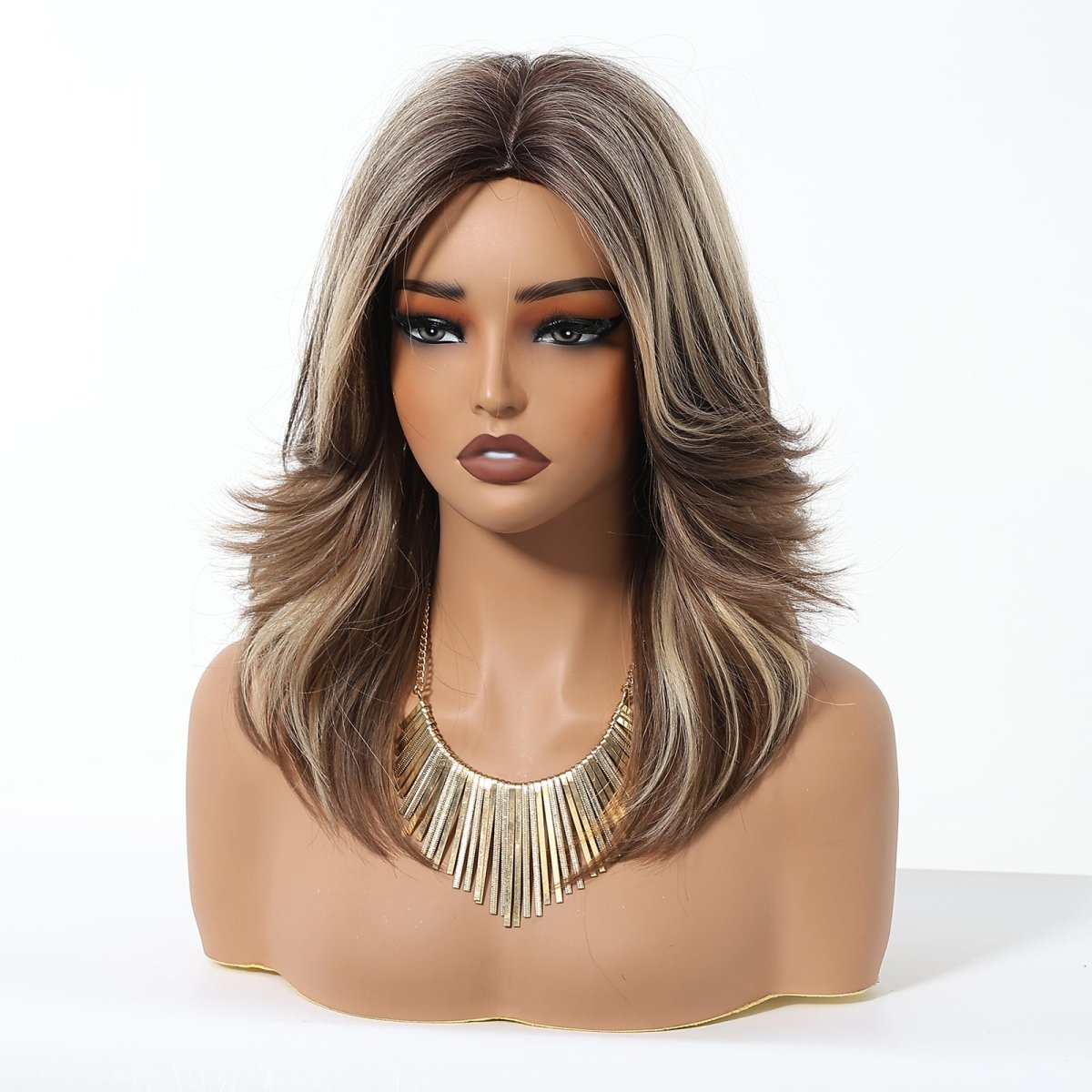 Ash Blonde Balayage Wig - MARKETPLACE | Blonde, Fringe, Synthetic Hair | Milk &amp; Honey Wigs