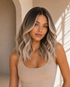 Ash Blonde Balayage synthetic lace front wig | Milk & Honey Wigs