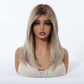 Ash Blonde Balayage with Layers Wig - MARKETPLACE | Blonde, Fringe, Synthetic Hair | Milk & Honey Wigs