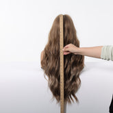 Ash Brown Wavy Wig - MARKETPLACE | Black, Fringe, Synthetic Hair | Milk & Honey Wigs