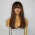 ASHLEY Brown 18" Fringe Wig | Milk & Honey Wigs