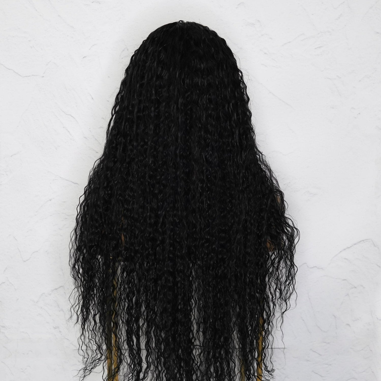 ATHENA - Black - Lace Front Wig | Black, 28 Inch+, T-Part Lace Front, Synthetic Hair | Milk &amp; Honey Wigs