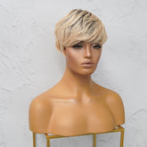AUDREY Ombre Blonde Fringe Wig | Milk & Honey Wigs