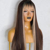 AVERY MOCHA Fringe Wig | Milk & Honey Wigs