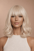 BENNI - Platinum Blonde - Fringe Wig | Blonde, 12 Inch & Shorter, Fringe, Synthetic Hair | Milk & Honey Wigs