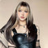 Black and Platinum Blonde Split Wig - MARKETPLACE | Black, Fringe, Synthetic Hair | Milk & Honey Wigs