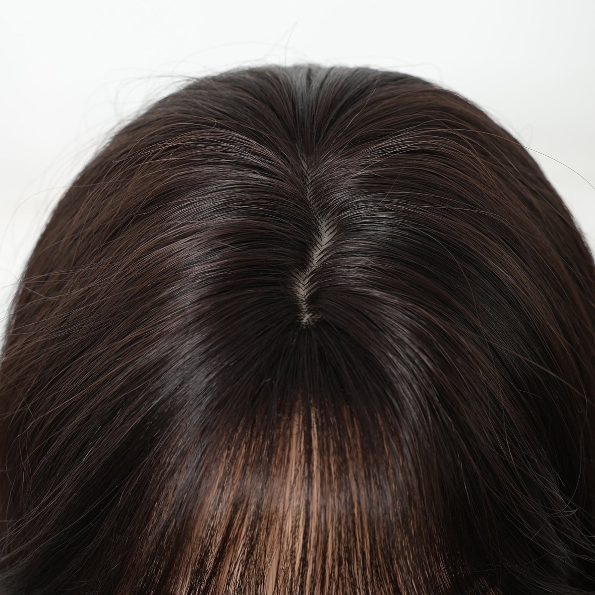 Black Blond Gradient Wig - MARKETPLACE | Brown, Fringe, Synthetic Hair | Milk &amp; Honey Wigs