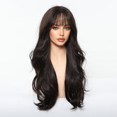 Black Blond Gradient Wig - MARKETPLACE | Brown, Fringe, Synthetic Hair | Milk & Honey Wigs
