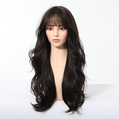 Black Blond Gradient Black synthetic lace front wig | Milk &amp; Honey Wigs